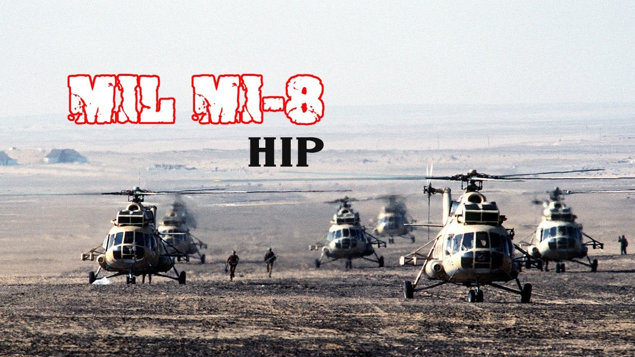 Mil Mi-8 Hip - Emphasis on versatility, is one of the most popular military helicopters in the world - YouTube