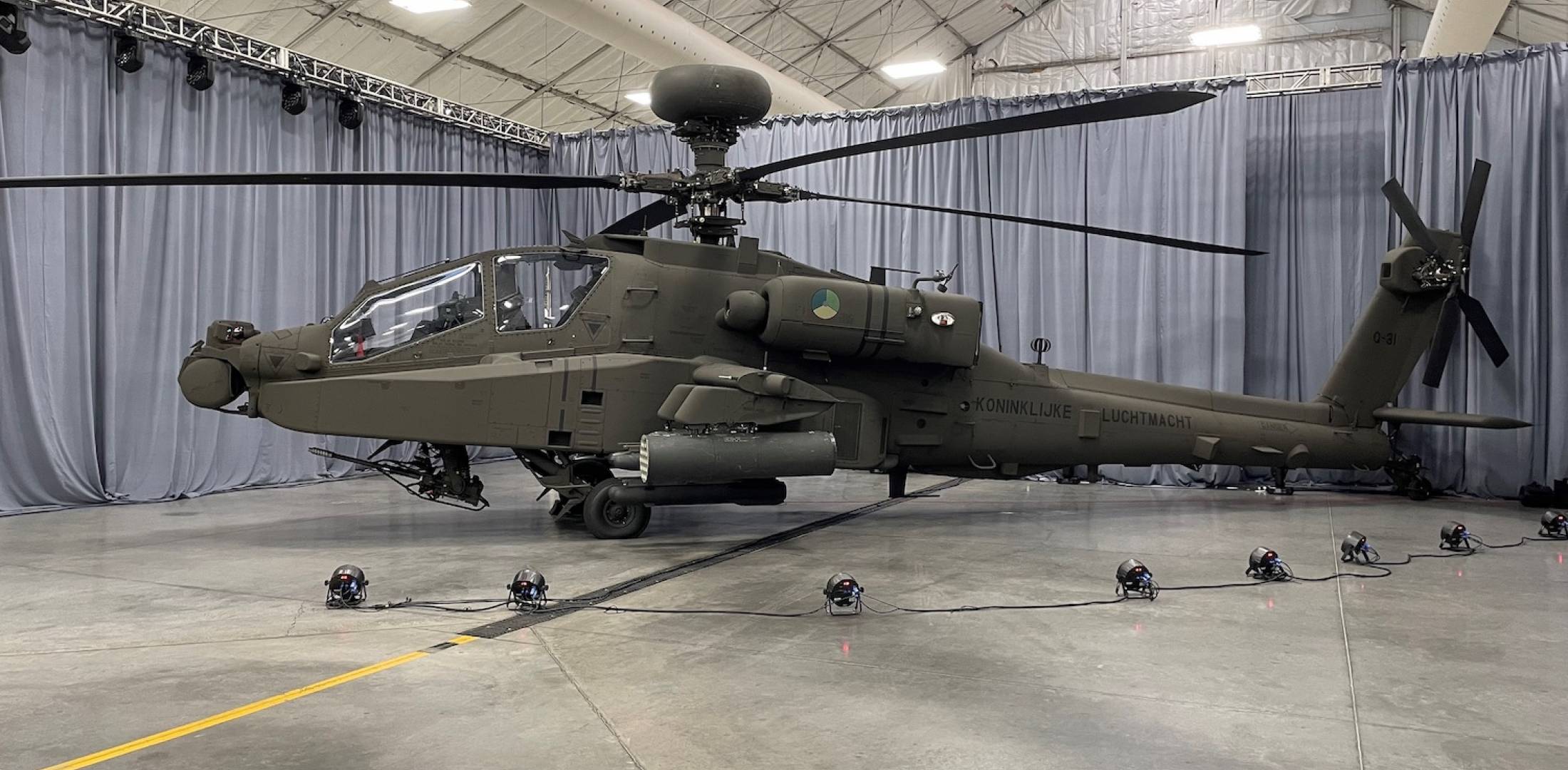 First AH-64E Apache Guardian for the Netherlands | Defense News: Aviation International News