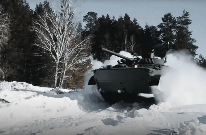 Rostec Delivered Upgraded BMP-3 Infantry Fighting Vehicles to Russian Army