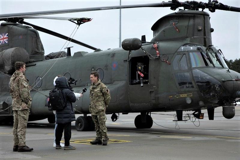 Royal Air Force Chinook Helicopters Return To Estonia To Support Baltic Security - MilitaryLeak