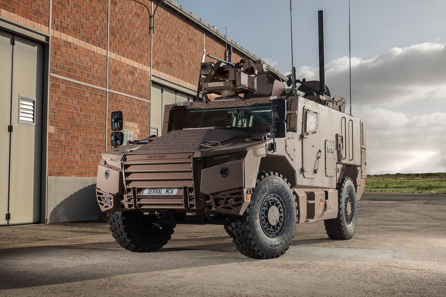 French military receives initial batch of new Serval armored vehicles