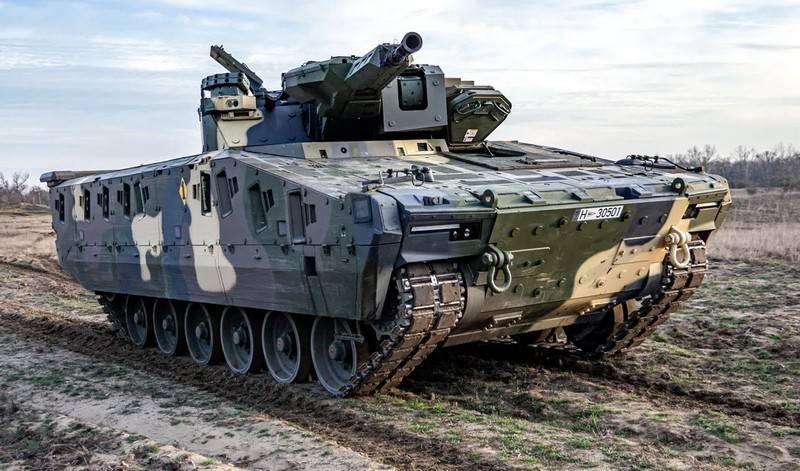 The German concern Rheinmetall launched the production of the latest KF41 Lynx infantry fighting vehicles in